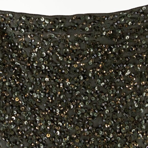 Alice + Olivia Ramos Army Embellished Skirt - Picture 4 of 10